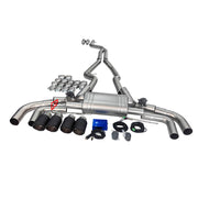 Aggressive Sporty Sound Valved Catback Exhaust System with Muffler for BMW G42 M240i 2022+ (Engine:3.0)

Set include:

Center Pipes
Valved Bypass Mufflers
Exhaust Tips
Valve Control Box with Remote Control

Material: Stainless Steel

Production time: 15 working days

More options available for an additional EXTRA cost :

DOWNPIPES with HEAT PROTECTION
Can make that catback in Titanium material

NOTE:&nbsp;Professional installation is required

FEATURES:

Engineered Digital prototyping using 3D CAD design so
