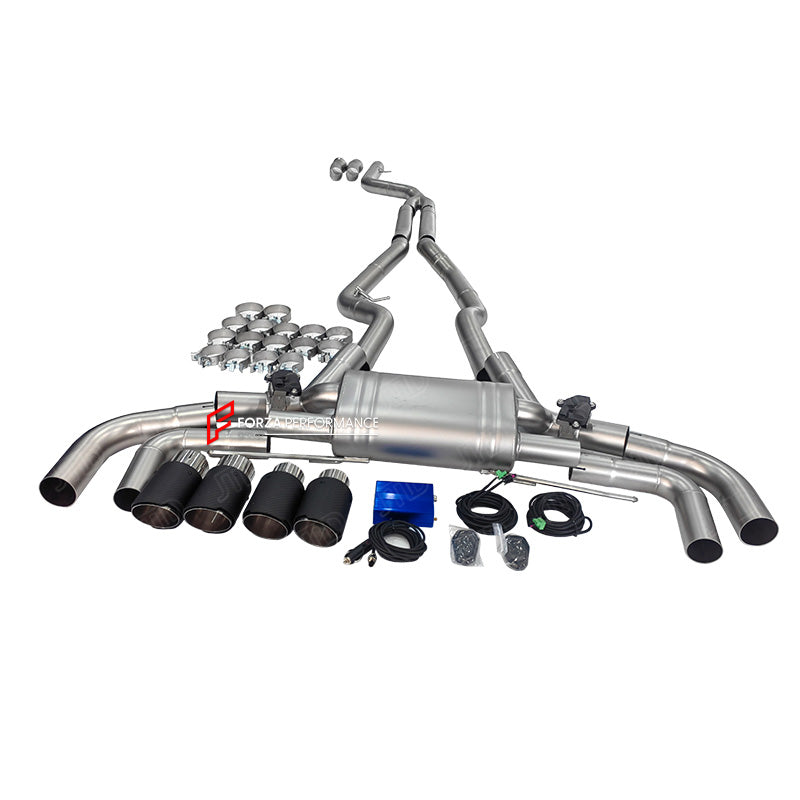 Aggressive Sporty Sound Valved Catback Exhaust System with Muffler for BMW G42 M240i 2022+ (Engine:3.0)

Set include:

Center Pipes
Valved Bypass Mufflers
Exhaust Tips
Valve Control Box with Remote Control

Material: Stainless Steel

Production time: 15 working days

More options available for an additional EXTRA cost :

DOWNPIPES with HEAT PROTECTION
Can make that catback in Titanium material

NOTE:&nbsp;Professional installation is required

FEATURES:

Engineered Digital prototyping using 3D CAD design so
