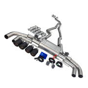 Aggressive Sporty Sound Valved Catback Exhaust System with Muffler for BMW G42 M240i 2022+ (Engine:3.0)

Set include:

Center Pipes
Valved Bypass Mufflers
Exhaust Tips
Valve Control Box with Remote Control

Material: Stainless Steel

Production time: 15 working days

More options available for an additional EXTRA cost :

DOWNPIPES with HEAT PROTECTION
Can make that catback in Titanium material

NOTE:&nbsp;Professional installation is required

FEATURES:

Engineered Digital prototyping using 3D CAD design so