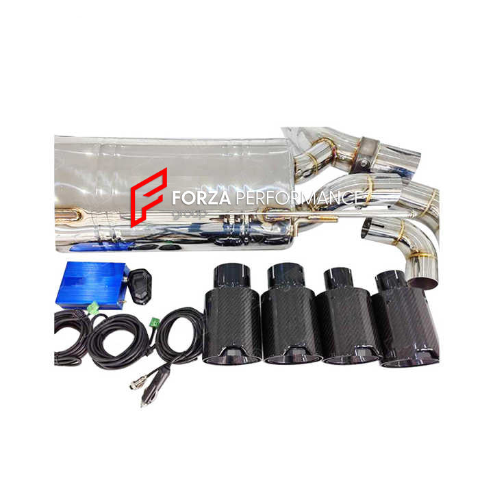 Aggressive Sporty Sound Valved Catback Exhaust System with Muffler for BMW M5 G90 S68 4.4T 2025+

Set include:

Center Pipes
Valved Bypass Mufflers
Exhaust Tips
Valve Control Box with Remote Control

Material: Stainless Steel (can be made in titanium)

Production time: 15 working days

NOTE:&nbsp;Professional installation is required

FEATURES:

Engineered Digital prototyping using 3D CAD design software, each car model chassis has been 3D laser scanned in the factor
Factory run all test cars on Italian 120