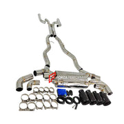 Aggressive Sporty Sound Valved Catback Exhaust System with Muffler for BMW M5 G90 S68 4.4T 2025+

Set include:

Center Pipes
Valved Bypass Mufflers
Exhaust Tips
Valve Control Box with Remote Control

Material: Stainless Steel (can be made in titanium)

Production time: 15 working days

NOTE:&nbsp;Professional installation is required

FEATURES:

Engineered Digital prototyping using 3D CAD design software, each car model chassis has been 3D laser scanned in the factor
Factory run all test cars on Italian 120