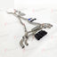 VALVED EXHAUST CATBACK MUFFLER for BMW M8 COMPETITION F91 F92 F93 4.4T 2019 + FORZA PERFORMANCE Custom Fit

Set includes:

Center Pipes
Muffler with Valves
Exhaust Tips
Valve Control Box with Remote Control (you may also reuse your factory exhaust valve motors)
Material: Stainless Steel

Production time: 10–15 days