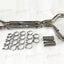 VALVED EXHAUST CATBACK MUFFLER for BMW M8 COMPETITION F91 F92 F93 4.4T 2019 + FORZA PERFORMANCE Custom Fit

Set includes:

Center Pipes
Muffler with Valves
Exhaust Tips
Valve Control Box with Remote Control (you may also reuse your factory exhaust valve motors)
Material: Stainless Steel

Production time: 10–15 days