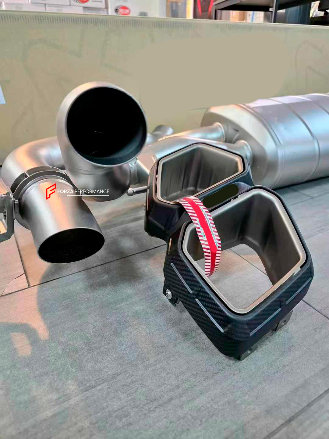 VALVED EXHAUST CATBACK MUFFLER for BMW XM G09 3.0T 2023+
