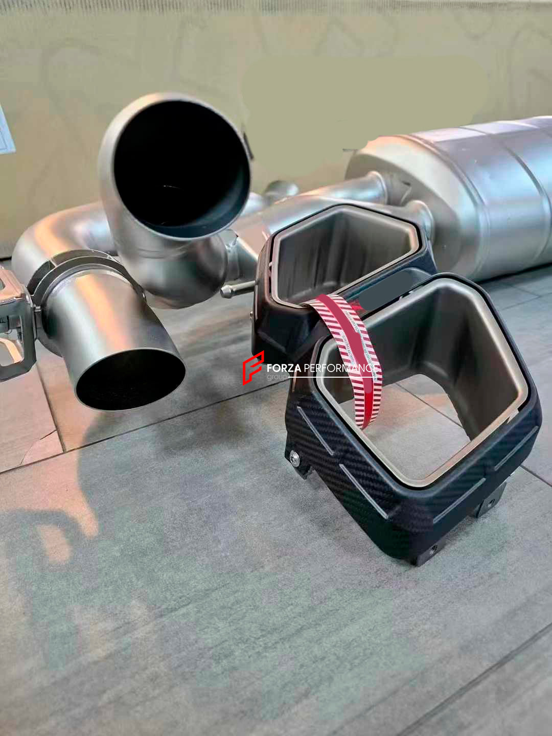 VALVED EXHAUST CATBACK MUFFLER for BMW XM G09 3.0T 2023+