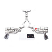 VALVED EXHAUST CATBACK MUFFLER for CHEVROLET CAMARO 3.6 V6 2010 - 2015 FORZA PERFORMANCE Custom Fit

Set includes:

Mid Pipe
Valvetronic Rear Section
Dual Exhaust Tips
Remote Control Kit
Material: Stainless Steel (Can be made of Titanium)

Production time: 10–15 days
