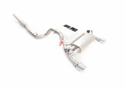 VALVED EXHAUST CATBACK MUFFLER for JEEP WRANGLER IV JL FACELIFT 2.0T TURBO 2024+

Set includes:

Muffler
Exhaust tips

Material: Stainless steel ( for an extra cost we can make titanium )

Production time: 15 days

FEATURES:

Engineered Digital prototyping using 3D CAD design software, each car model chassis has been 3D laser scanned in the factory
Factory run all test cars on Italian 1200HP Dyno machine, to make the best performance design of exhaust
CNC bending machine accurately bends the tube according 
