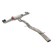 VALVED EXHAUST CATBACK MUFFLER for LAMBORGHINI URUS 2018+

Set includes:

Resonated Mid Pipes
Valved Bypass Muffler
Exhaust Tips
Electronic Remote Valve Control


Material: Stainless Steel (can be made in Titanium)

Optional: We can offer downpipe and catless downpipe

Production time: 15 days

FEATURES:

Engineered Digital prototyping using 3D CAD design software, each car model chassis has been 3D laser scanned in the factory
Factory run all test cars on Italian 1200HP Dyno machine, to make the best perfo