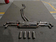 Aggressive Sporty Sound Valved Catback Exhaust System with Muffler for Lamborghini Urus SE 2025+ (Engine:4.0)

Set include:

Center Pipes
Valved Bypass Mufflers
Exhaust Tips

Material: Stainless steel

Production time: 15 working days

More options available for an additional EXTRA cost :

DOWNPIPES with HEAT PROTECTION
Can make that catback in Titanium material

NOTE: Professional installation is required