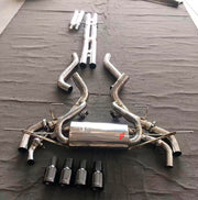 EXHAUST CATBACK MUFFLER for LAND ROVER DEFENDER L663 P425 V8 5.0 2024+

Set includes:

Center Pipes
Valved Bypass Muffler with Exhaust Tips
Electronic Valve Actuators
Material: Stainless Steel (Can be made of Titanium)

Production time: 10-15 days