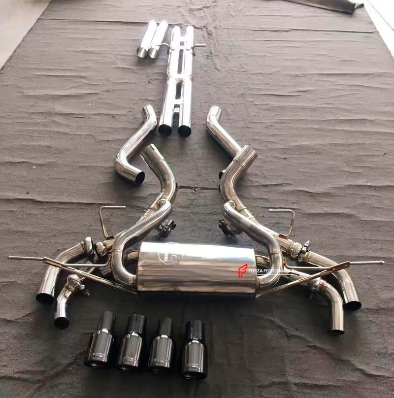 VALVED EXHAUST CATBACK MUFFLER for LAND ROVER DEFENDER L663 P425 V8 5.0 2024+