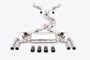 EXHAUST CATBACK MUFFLER for LAND ROVER RANGE ROVER L460 P530 4.4T

Set includes:

Mid Pipes
Center Pipes
Valvetronic Rear Section
Exhaust Tips
Remote Control Kit
Material: Titanium (Can be made of Stainless Steel)

Production time: 10–15 days