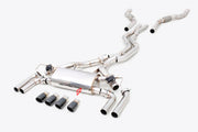 EXHAUST CATBACK MUFFLER for LAND ROVER RANGE ROVER L460 P530 4.4T

Set includes:

Mid Pipes
Center Pipes
Valvetronic Rear Section
Exhaust Tips
Remote Control Kit
Material: Titanium (Can be made of Stainless Steel)

Production time: 10–15 days