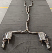 VALVED EXHAUST CATBACK MUFFLER for LEXUS IS250 XE20 2.5 2005 - 2013 FORZA PERFORMANCE Custom Fit

Set includes:

Center Pipes
Left Valved Bypass Muffler with Exhaust Tips
Right Valved Bypass Muffler with Exhaust Tips
Electronic Valve Actuators
Valve Control Box with Remote Control (you may also reuse your factory exhaust valve motors)
Material: Stainless Steel (Can be made of Titanium)

Production time: 10-15 days
