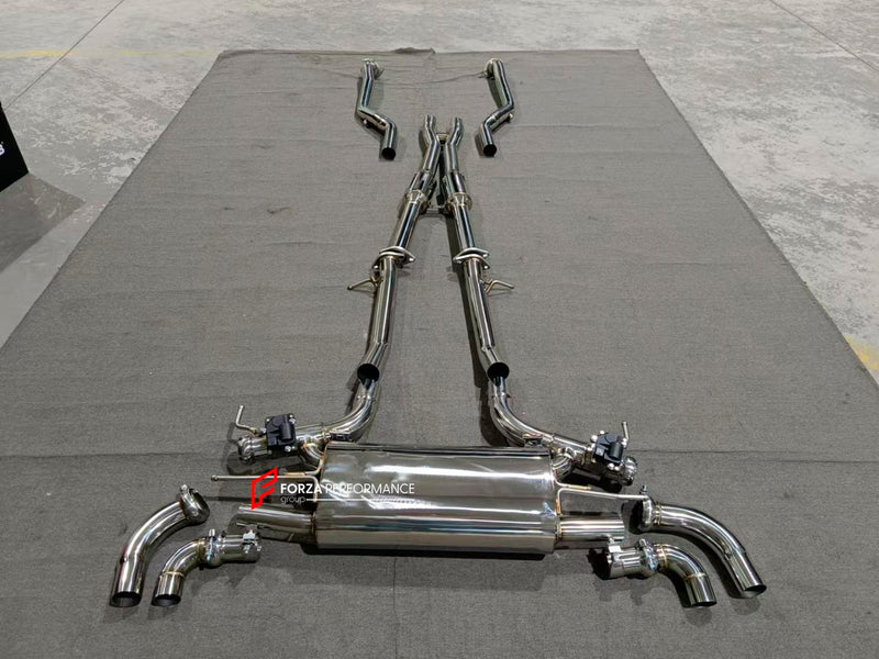 VALVED EXHAUST CATBACK MUFFLER for LEXUS LC500H Z100 3.5 2017 +