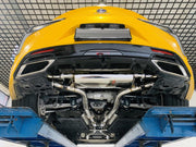 VALVED EXHAUST CATBACK MUFFLER for LEXUS LC500H Z100 3.5 2017 + FORZA PERFORMANCE Custom Fit

Set includes:

Mid Pipes
Resonators
Valved Bypass Muffler
Electronic Valve Actuators
Valve Control Box with Remote Control (you may also reuse your factory exhaust valve motors)
Material: Stainless Steel (Can be made of Titanium)

Production time: 10-15 days
