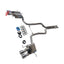 VALVED EXHAUST CATBACK MUFFLER for MASERATI GRANTURISMO S 4.7T 2008 - 2012

Set include:

Mid Pipe with X Pipe
Valved Bypass Mufflers
Exhaust Tips
Valve Control Box with Remote Control

Material: Stainless Steel (can be made in titanium)

Production time: 15 working days

NOTE:&nbsp;Professional installation is required

FEATURES:

Engineered Digital prototyping using 3D CAD design software, each car model chassis has been 3D laser scanned in the factor
Factory run all test cars on Italian 1200HP Dyno machi