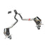 VALVED EXHAUST CATBACK MUFFLER for MERCEDES BENZ AMG W212 E63S 5.5T 2013 - 2016

Valved exhaust, meaning that has remote, controlled valves - allowing a switch between an aggressive loud sports sound and a sound that is closer to the OEM sound.&nbsp;Factory exhaust tips must be reused.

Set includes:

Center Pipes with X Pipe
Valved Bypass Mufflers
Electronic Remote Valve Control

Material: Stainless Steel (for an extra cost we can make Titanium)

NOTE: Professional installation is required

We can offer do