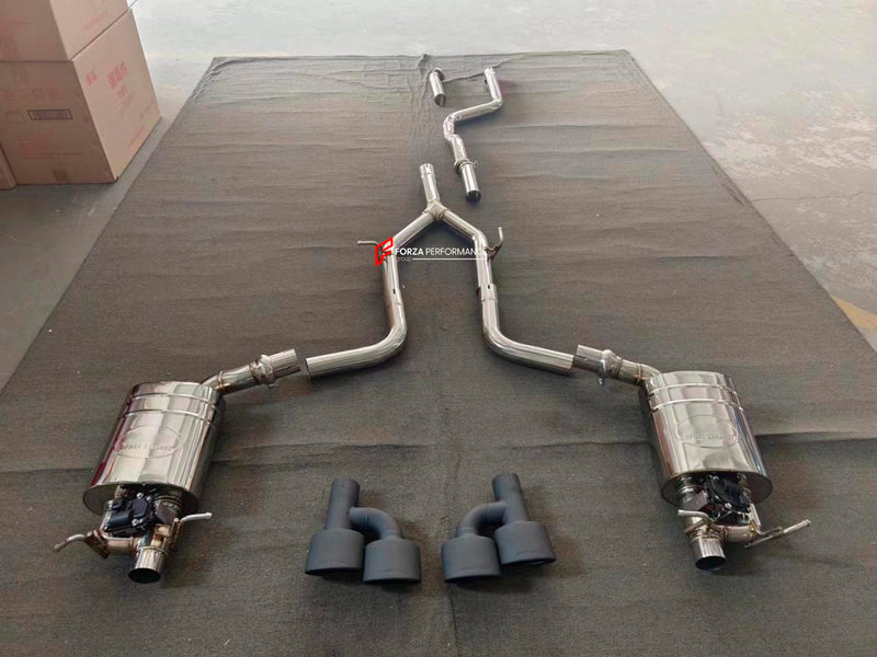 VALVED EXHAUST CATBACK MUFFLER for MERCEDES-BENZ C CLASS W204 1.6T 2007 - 2014