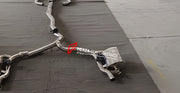 VALVED EXHAUST CATBACK MUFFLER for MERCEDES BENZ E400 C238 3.0T 2017 - 2020 FORZA PERFORMANCE Custom Fit

Set includes:

Mid Pipe
Valved Bypass Muffler
Valve Control Box with Remote Control (you may also reuse your factory exhaust valve motors)
Material: Stainless Steel (Can be made of Titanium)

Production time: 10-15 days
