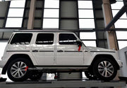 Forza Performance Aggressive sporty sound VALVED EXHAUST CATBACK MUFFLER for MERCEDES BENZ G-CLASS W463 G350

Valved exhaust, meaning that has remote, controlled valves - allowing a switch between an aggressive loud sports sound and a sound that is closer to the OEM sound

Set includes:

Center Pipes
Exhaust Tips
Muffles with valves

Factory exhaust tips must be reused

Material: Stainless steel ( for an extra cost we can make titanium )

Optional: We can offer downpipe and catless downpipe 