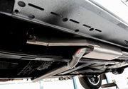 Forza Performance Aggressive sporty sound VALVED EXHAUST CATBACK MUFFLER for MERCEDES BENZ G-CLASS W463 G350

Valved exhaust, meaning that has remote, controlled valves - allowing a switch between an aggressive loud sports sound and a sound that is closer to the OEM sound

Set includes:

Center Pipes
Exhaust Tips
Muffles with valves

Factory exhaust tips must be reused

Material: Stainless steel ( for an extra cost we can make titanium )

Optional: We can offer downpipe and catless downpipe 