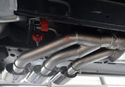 Forza Performance Aggressive sporty sound VALVED EXHAUST CATBACK MUFFLER for MERCEDES BENZ G-CLASS W463 G350

Valved exhaust, meaning that has remote, controlled valves - allowing a switch between an aggressive loud sports sound and a sound that is closer to the OEM sound

Set includes:

Center Pipes
Exhaust Tips
Muffles with valves

Factory exhaust tips must be reused

Material: Stainless steel ( for an extra cost we can make titanium )

Optional: We can offer downpipe and catless downpipe 