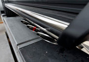 Forza Performance Aggressive sporty sound VALVED EXHAUST CATBACK MUFFLER for MERCEDES BENZ G-CLASS W463 G350

Valved exhaust, meaning that has remote, controlled valves - allowing a switch between an aggressive loud sports sound and a sound that is closer to the OEM sound

Set includes:

Center Pipes
Exhaust Tips
Muffles with valves

Factory exhaust tips must be reused

Material: Stainless steel ( for an extra cost we can make titanium )

Optional: We can offer downpipe and catless downpipe 