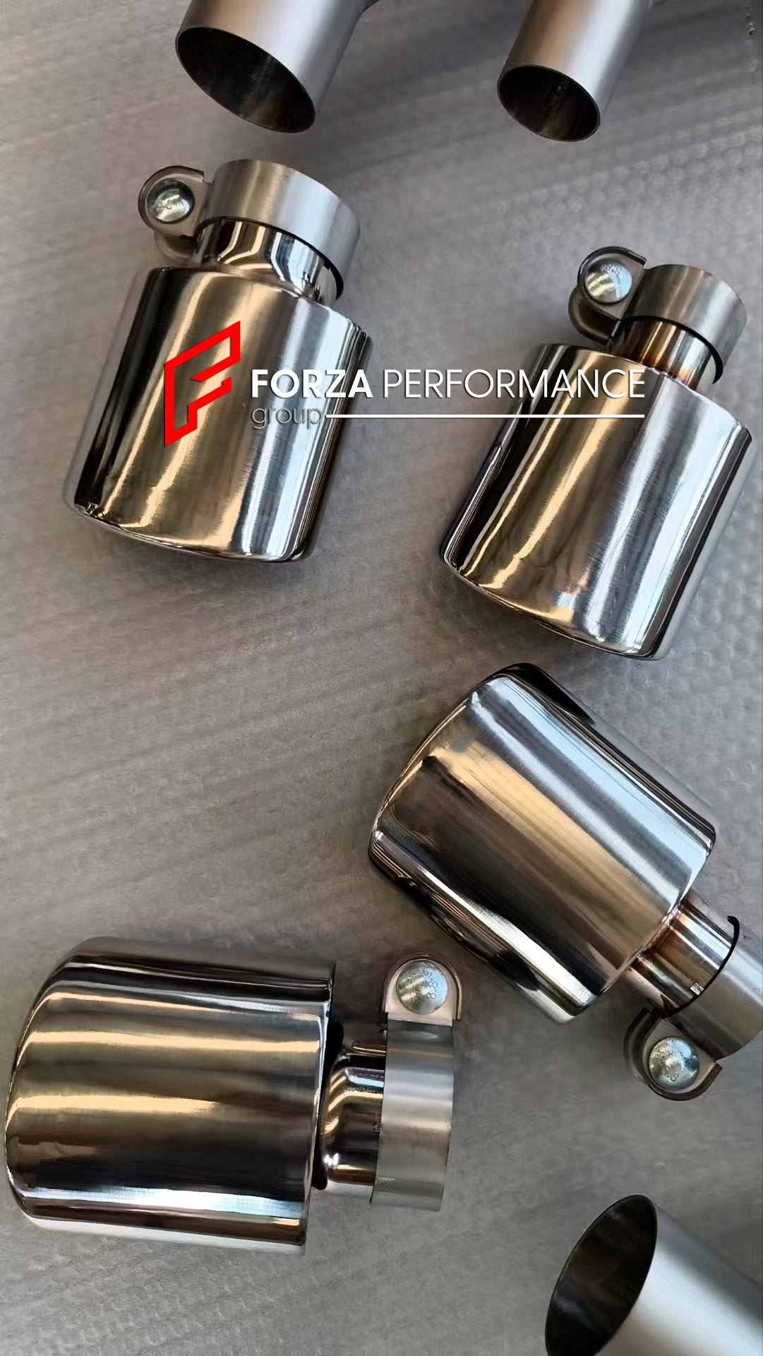 VALVED EXHAUST CATBACK MUFFLER for MERCEDES BENZ G CLASS W465 G500 3.0T 2025

Set includes:

Center Pipes
Mufflers with Valves
Valve control box with remote control (you may also reuse your factory exhaust valve motors)

Material: Stainless steel (for an extra cost we can make titanium)

NOTE: Professional installation is required.