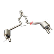 VALVED EXHAUST CATBACK MUFFLER for MERCEDES BENZ W218 CLS350 3.5T 2011 - 2014

Valved exhaust, meaning that has remote, controlled valves - allowing a switch between an aggressive loud sports sound and a sound that is closer to the OEM sound

Set includes:

Resoanted Center Pipes

Valved Bypass Mufflers


Factory exhaust tips must be reused

Material: Stainless steel (can be made in Titanium)

Optional: We can offer downpipe and catless downpipe

Production time: 15 days

FEATURES:

Engineered Digital proto