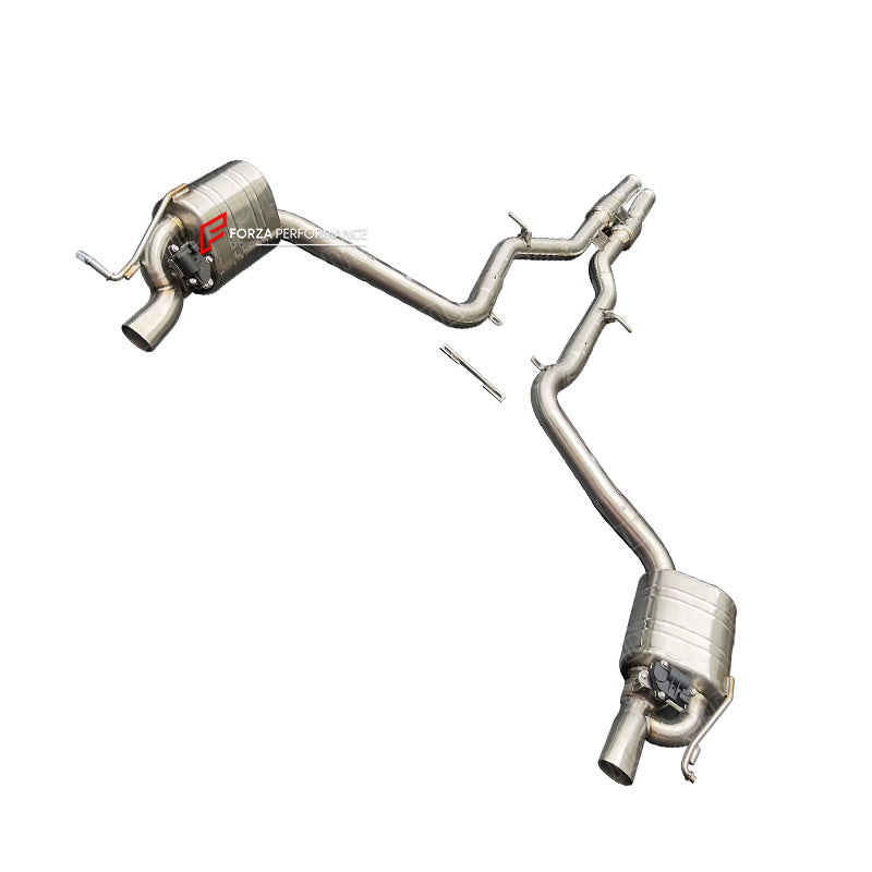 VALVED EXHAUST CATBACK MUFFLER for MERCEDES BENZ W218 CLS350 3.5T 2011 - 2014

Valved exhaust, meaning that has remote, controlled valves - allowing a switch between an aggressive loud sports sound and a sound that is closer to the OEM sound

Set includes:

Resoanted Center Pipes

Valved Bypass Mufflers


Factory exhaust tips must be reused

Material: Stainless steel (can be made in Titanium)

Optional: We can offer downpipe and catless downpipe

Production time: 15 days

FEATURES:

Engineered Digital proto