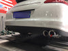 VALVED EXHAUST CATBACK MUFFLER for PORSCHE PANAMERA 970 3.6T 2009 - 2013

Valved exhaust, meaning that has remote, controlled valves - allowing a switch between an aggressive loud sports sound and a sound that is closer to the OEM sound

Set includes:

Center Pipes
Muffler with valves
Exhaust tips
Valve control box with remote control (you may also reuse your factory exhaust valve motors

Factory exhaust tips must be reused

Material: Stainless steel ( for an extra cost we can make titanium )

Optional: We 