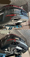 VALVED EXHAUST CATBACK MUFFLER for PORSCHE PANAMERA 976 2.9T 2024+

Set includes:

Center Pipes
Mufflers with valves
Exhaust tips

Material: Stainless Steel (we can also make Titanium by request)

Optional: We can offer downpipe and catless downpipe

Production time: 10 days

FEATURES:
Engineered Digital prototyping using 3D CAD design software, each car model chassis has been 3D laser scanned in the factory
Factory run all test cars on Italian 1200HP Dyno machine, to make the best performance design of exh