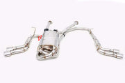 VALVED EXHAUST CATBACK MUFFLER for TOYOTA LAND CRUISER PRADO 250 2.4T 2023+ FORZA PERFORMANCE Custom Fit

Set includes:

Center Pipes
Muffler with Valves
Exhaust Tips
Downpipe and catless downpipe available on request (optional, extra cost - not included)
Material: Stainless Steel (Can be made of Titanium)

Production time: 10–15 days
