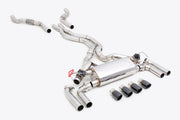 VALVED EXHAUST CATBACK MUFFLER QUAD TIPS for LAND ROVER RANGE ROVER SPORT SV L461 P530 P635 4.4 2025 + FORZA PERFORMANCE Custom Fit

Set includes:

Mid Pipes
Muffler with Valves
Exhaust Tips
Valve Control Box with Remote
Material: Stainless Steel (Can be made of Titanium)

Production time: 10–15 days