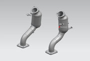 VALVED EXHAUST CATBACK MUFFLER WITH DOWNPIPES for CHEVROLET CORVETTE C8 ZR1 5.5T 2025 + FORZA PERFORMANCE Custom Fit

Set includes:

Downpipes with Sports Catalytic Converters
Front Pipes
Center Pipes
Valved Bypass Mufflers
Electronic Valve Actuators
Valve Control Box with Remote Control (you may also reuse your factory exhaust valve motors)
Exhaust tips provided on request
Material: Stainless Steel (Can be made of Titanium)

Production time: 10-15 days
