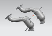 VALVED EXHAUST CATBACK MUFFLER WITH DOWNPIPES for CHEVROLET CORVETTE C8 ZR1 5.5T 2025 + FORZA PERFORMANCE Custom Fit

Set includes:

Downpipes with Sports Catalytic Converters
Front Pipes
Center Pipes
Valved Bypass Mufflers
Electronic Valve Actuators
Valve Control Box with Remote Control (you may also reuse your factory exhaust valve motors)
Exhaust tips provided on request
Material: Stainless Steel (Can be made of Titanium)

Production time: 10-15 days

