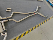 VALVED EXHAUST CATBACK MUFFLER WITH MIDDLE X PIPE for LAND ROVER RANGE ROVER L322 5.0T 2010 FORZA PERFORMANCE Custom Fit

Set includes:

Center Pipes
Middle X Pipe
Left Valved Bypass Muffler with Exhaust Tips
Right Valved Bypass Muffler with Exhaust Tips
Electronic Valve Actuators
Valve Control Box with Remote Control (you may also reuse your factory exhaust valve motors)
Material: Stainless Steel (Can be made of Titanium)

Production time: 10-15 days
