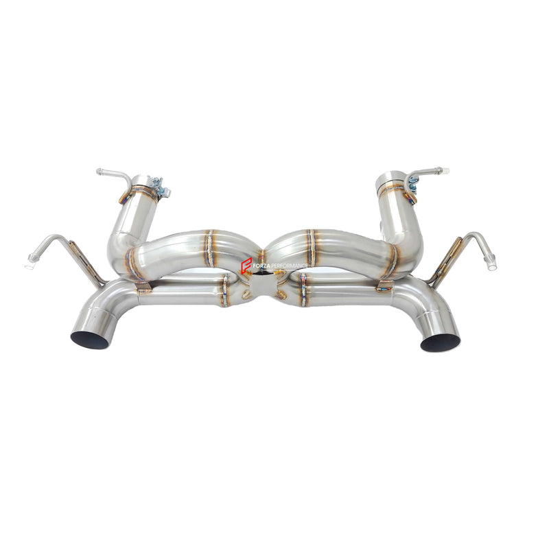 VALVED EXHAUST CATBACK MUFFLER for FERRARI 488 3.9T 2015 - 2020