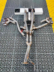 VALVED EXHAUST MUFFLER for TANK 300 2020+

Valved exhaust, meaning that has remote, controlled valves - allowing a switch between an aggressive loud sports sound and a sound that is closer to the OEM sound

Set includes:

Center Pipes
Muffler with valves
Exhaust tips

Factory exhaust tips must be reused

Material: Stainless Steel (we can also make Titanium by request)

Optional: We can offer downpipe and catless downpipe

Production time: 10 days

FEATURES:

Engineered Digital prototyping using 3D CAD desig