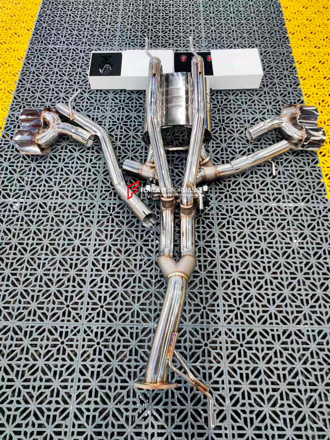VALVED EXHAUST MUFFLER for TANK 300 2020+

Valved exhaust, meaning that has remote, controlled valves - allowing a switch between an aggressive loud sports sound and a sound that is closer to the OEM sound

Set includes:

Center Pipes
Muffler with valves
Exhaust tips

Factory exhaust tips must be reused

Material: Stainless Steel (we can also make Titanium by request)

Optional: We can offer downpipe and catless downpipe

Production time: 10 days

FEATURES:

Engineered Digital prototyping using 3D CAD desig