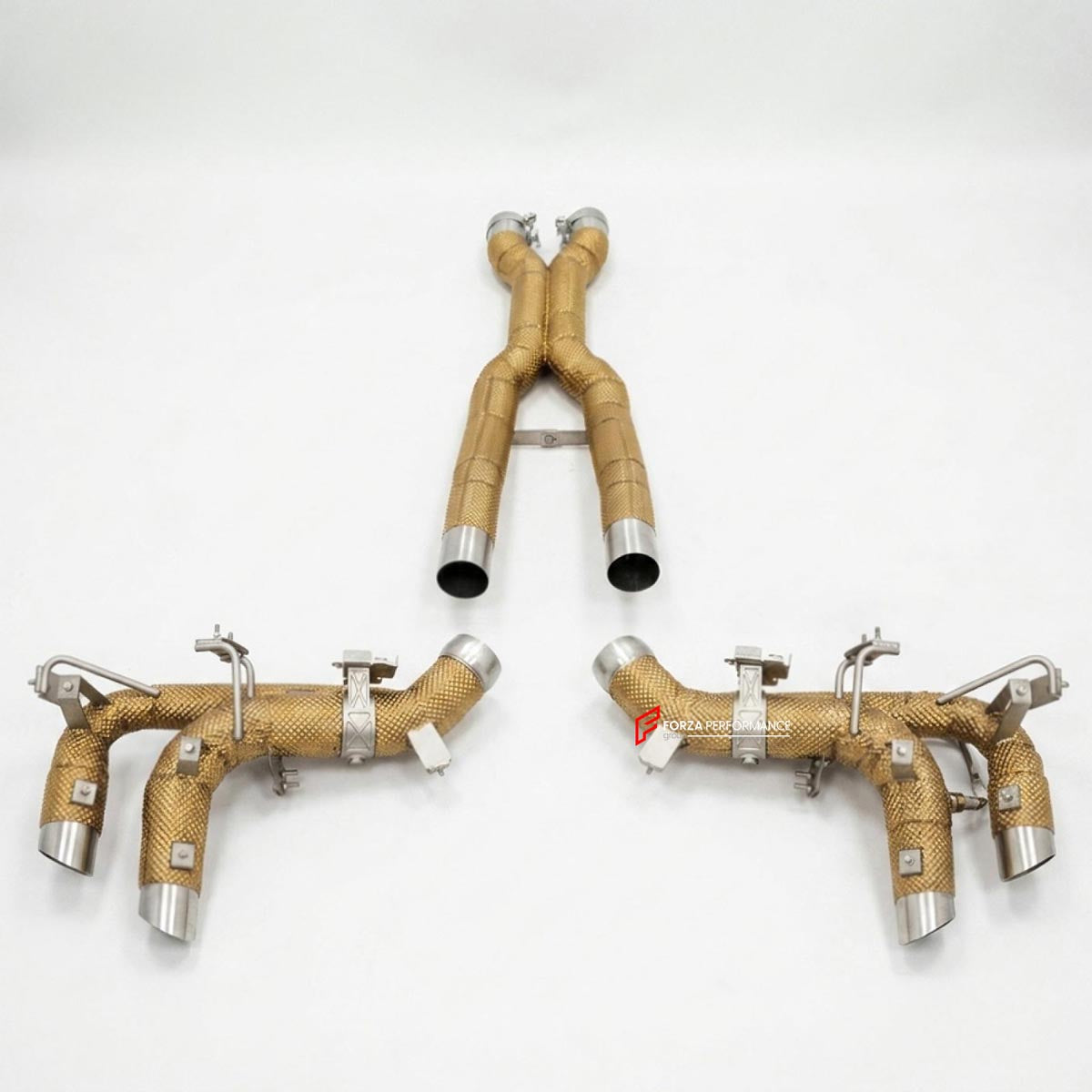 EXHAUST CATBACK MUFFLER for FERRARI PUROSANGUE V12 6.5 2023+

Set includes:

Middle X Pipe
Valved Bypass Pipes with Exhaust Tips
Electronic Valve Actuators
Material: Stainless Steel (Can be made of Titanium)

Production time: 10-15 days