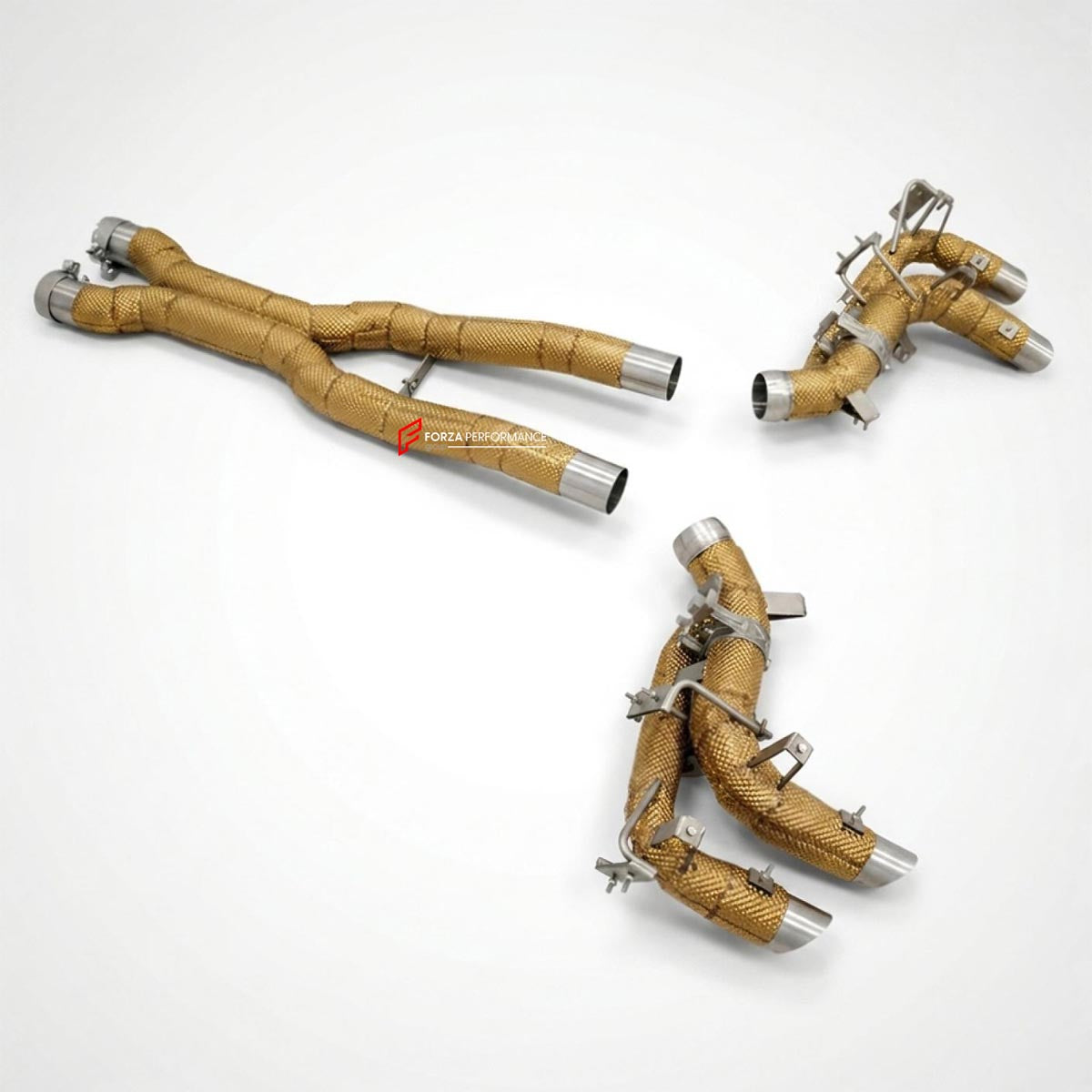 EXHAUST CATBACK MUFFLER for FERRARI PUROSANGUE V12 6.5 2023+

Set includes:

Middle X Pipe
Valved Bypass Pipes with Exhaust Tips
Electronic Valve Actuators
Material: Stainless Steel (Can be made of Titanium)

Production time: 10-15 days