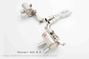VALVED EXHAUST SYSTEM FOR FERRARI 812 SUPERFAST 6.5 2017+