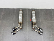 VALVED EXHAUST SYSTEM for MERCEDES BENZ G CLASS W465 G63 V8 4.0T 2024 + FORZA PERFORMANCE Custom Fit

Set includes:

Left Valved Bypass Muffler with Exhaust Tips
Right Valved Bypass Muffler with Exhaust Tips
Electronic Valve Actuators
Valve Control Box with Remote Control (you may also reuse your factory exhaust valve motors)
Material: Stainless Steel (Can be made of Titanium)

Production time: 10-15 days

