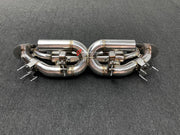 VALVED EXHAUST SYSTEM for PORSCHE 911 992.2 CARRERA T 3.0T 2025 + FORZA PERFORMANCE Custom Fit

Set includes:

Valved Bypass Muffler with Exhaust Tips
Electronic Valve Actuators
Valve Control Box with Remote Control (you may also reuse your factory exhaust valve motors)
Material: Stainless Steel (Can be made of Titanium)

Production time: 10-15 days

