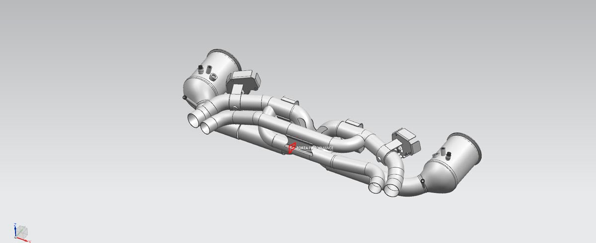 VALVED EXHAUST SYSTEM STRAIGHT PIPES for PORSCHE 911 992.2 CARRERA 3.0T 2024+ FORZA PERFORMANCE Custom Fit

Set includes:

Straight Pipes
Valves
Material: Stainless Steel (Can be made of Titanium)

Production time: 10-15 days
