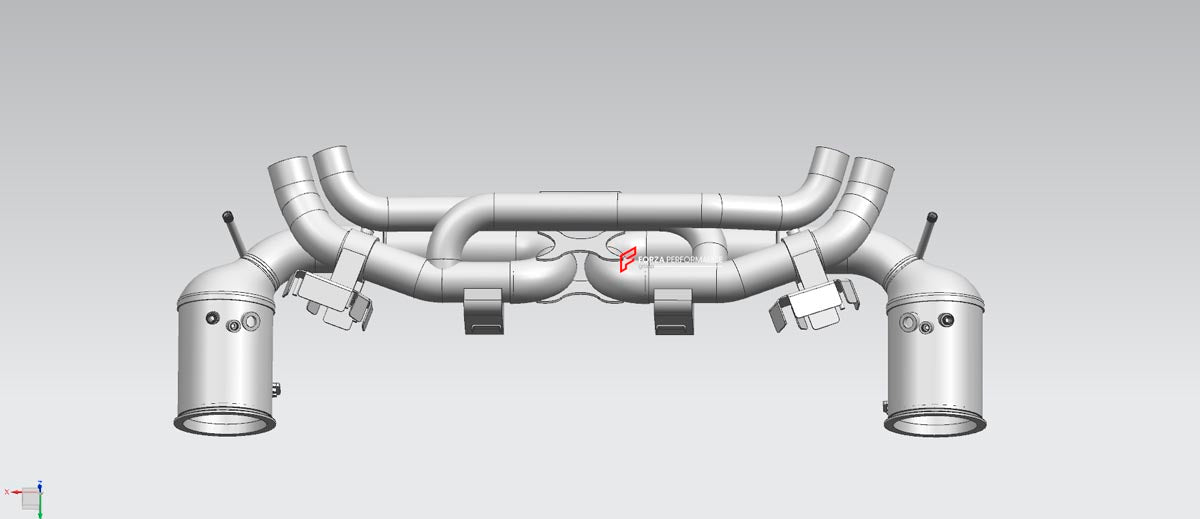 VALVED EXHAUST SYSTEM STRAIGHT PIPES for PORSCHE 911 992.2 CARRERA 3.0T 2024+ FORZA PERFORMANCE Custom Fit

Set includes:

Straight Pipes
Valves
Material: Stainless Steel (Can be made of Titanium)

Production time: 10-15 days
