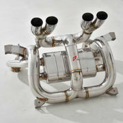 EXHAUST CATBACK MUFFLER for Lamborghini 6.5 2023+

Set includes:

Exhaust Pipe
Mufflers with Valve
Catless Downpipe with Quantum Ceramic Coating
Material: Titanium (Can be made of Stainless Steel)

Production time: 10–15 days

Why “Contact Us for Pricing”?
We don’t display fixed prices because our goal is to offer you the most competitive deal possible. Product costs often decrease over time, and by requesting a quote, you’ll receive our most up-to-date price on market.

FEATURES:

Engineered through digita