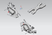 VALVED EXHAUST X PIPE CATBACK MUFFLER for FERRARI 12 CILINDRI V12 6.5 2024+ FORZA PERFORMANCE Custom Fit

Set includes:

Middle X Pipe
Left Valved Bypass Muffler with Exhaust Tips
Right Valved Bypass Muffler with Exhaust Tips
Electronic Valve Actuators
Material: Stainless Steel (Can be made of Titanium)

Production time: 10–15 days
